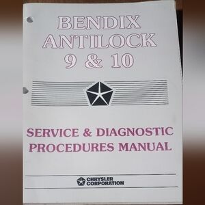 Chrysler Bendix Antilock Service & Diagnostic Procedures Manual